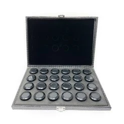 Anchor Set Of 24 Round Gemstone Storage Boxes