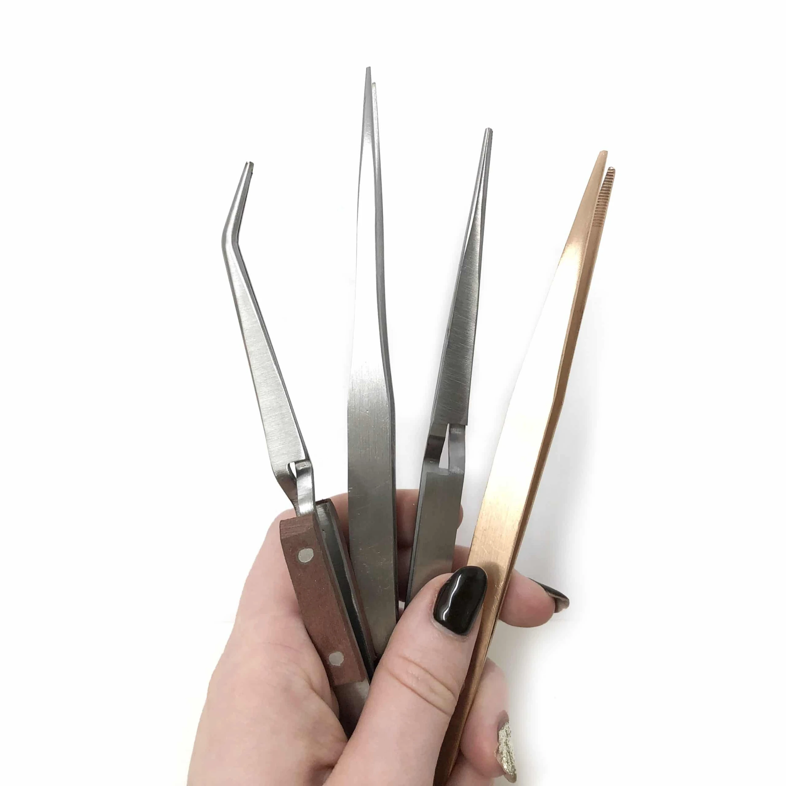 Anchor Jeweller’s Soldering Tweezers Set Of 4 - Image 4