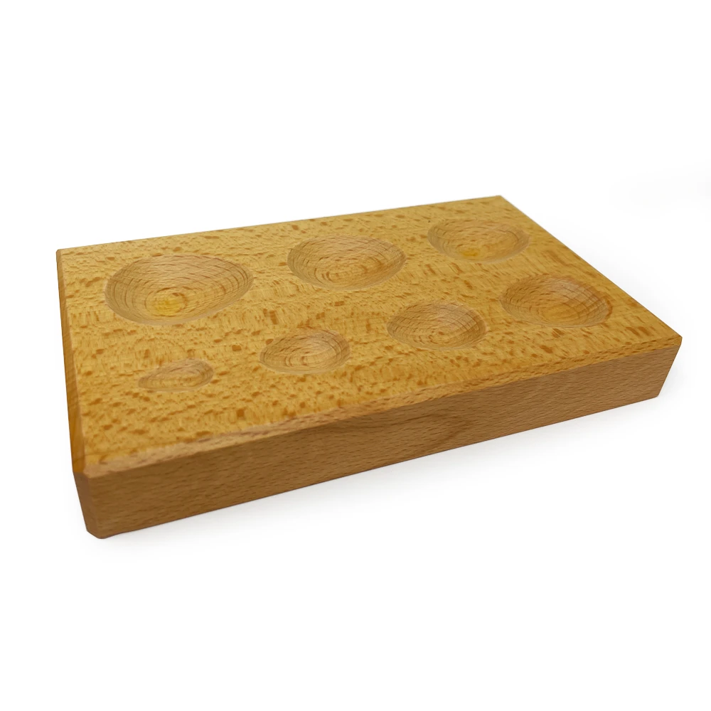 Anchor Wooden Teardrop Dapping Block - Image 2