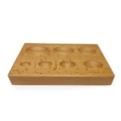 Anchor Wooden Oval Dapping Block