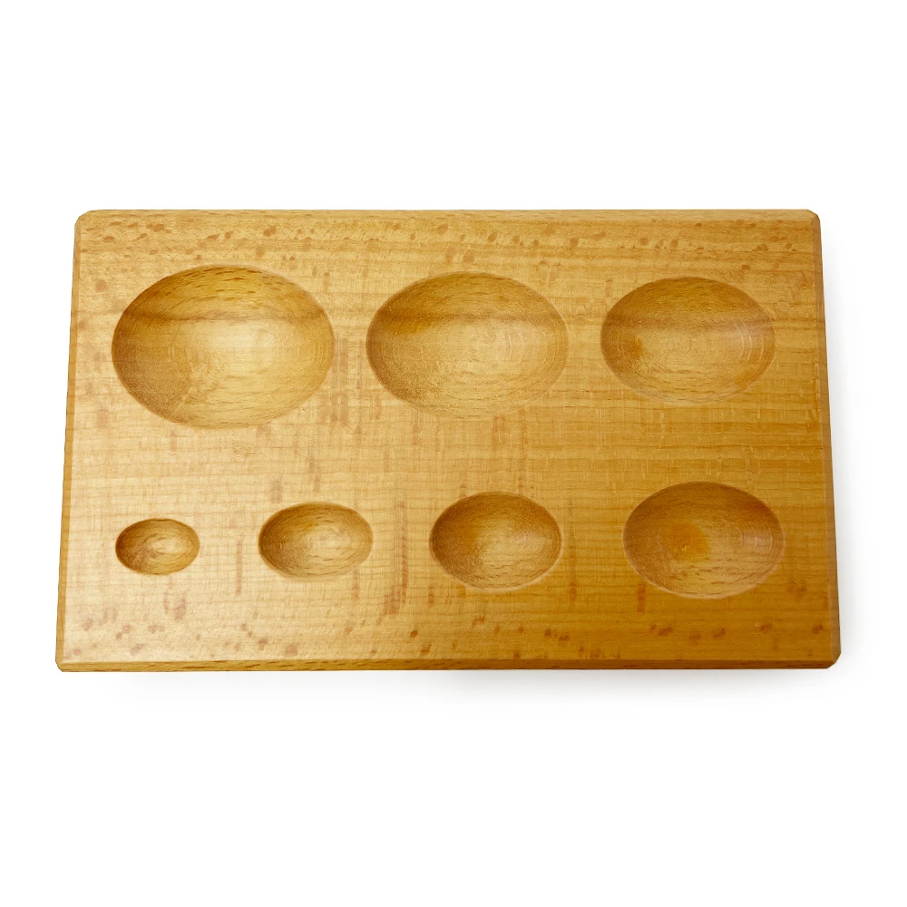 Anchor Wooden Oval Dapping Block - Image 3