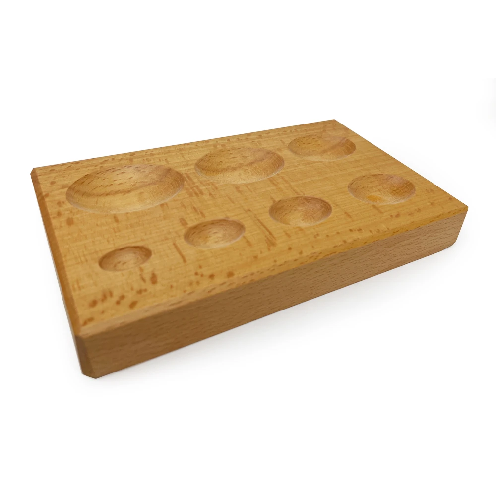 Anchor Wooden Oval Dapping Block - Image 2