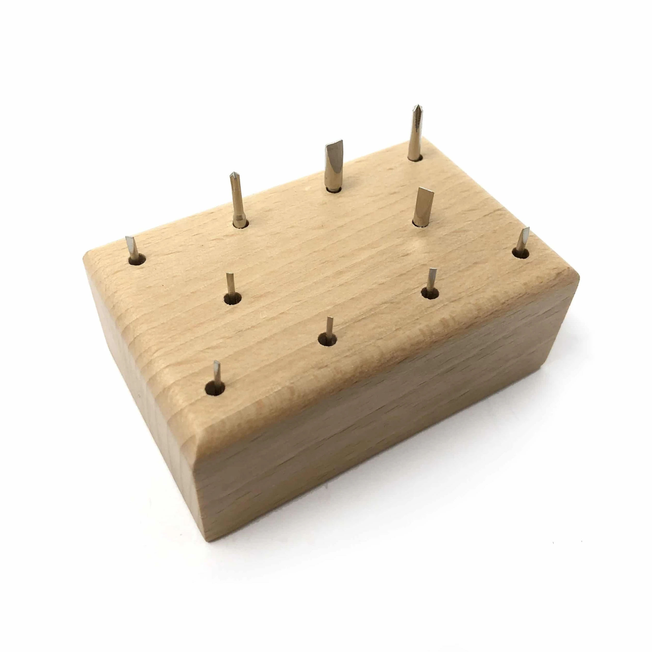 Anchor Screwdriver Blades On Wood Stand - Image 4