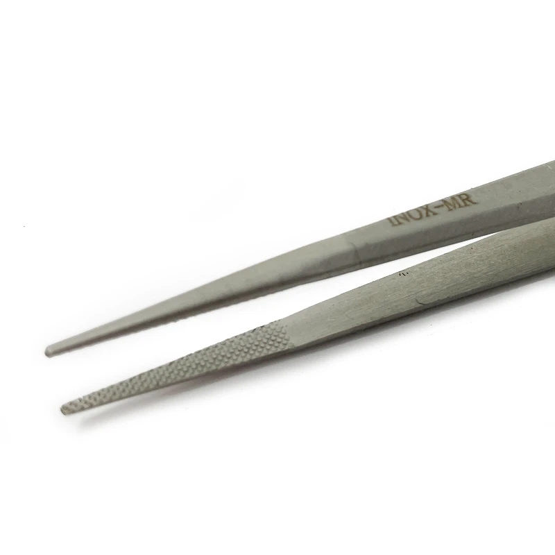 Inox Side Locking Tweezers – Medium Tip - Image 3