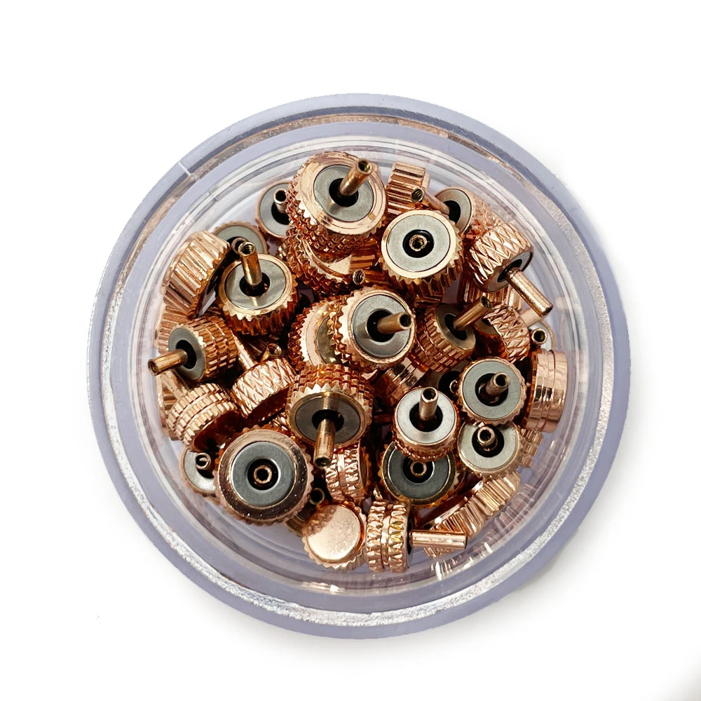 Anchor Assorted Rose Gold Watch Crowns X50