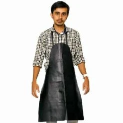 Anchor Black Leather Apron
