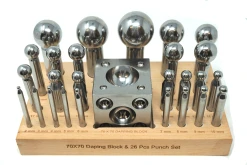 Anchor Dapping Punch & Block Set Of 26