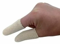 Anchor Elasticated Cotton Finger Protectors