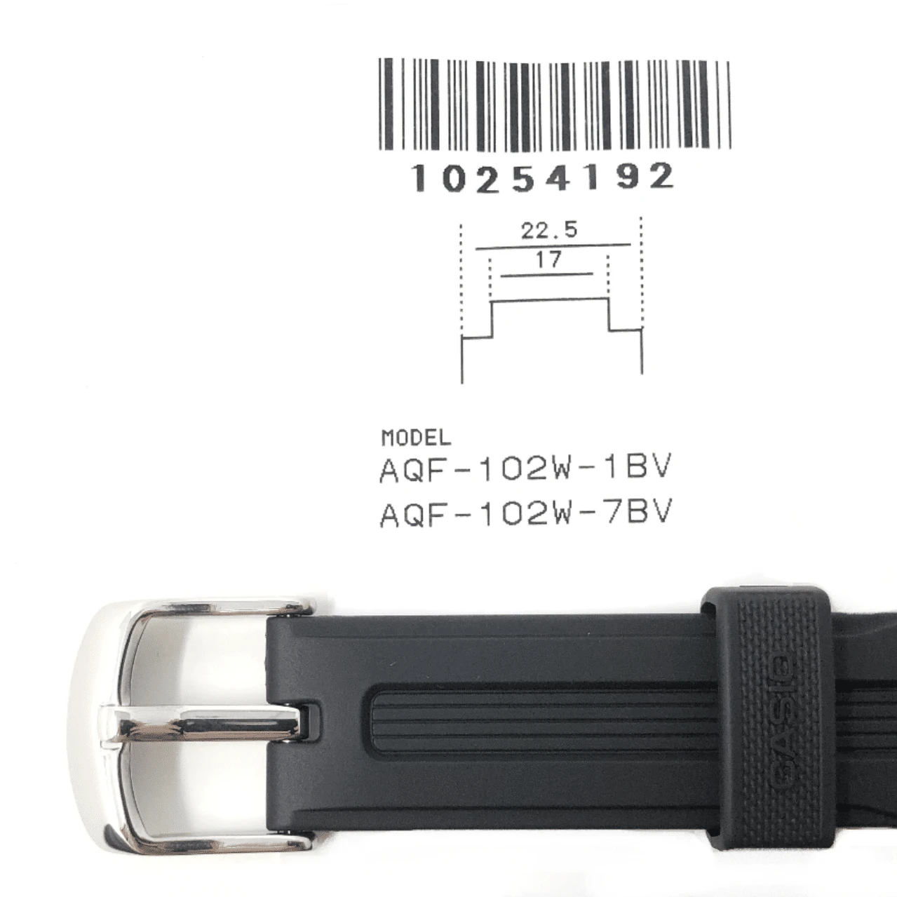 Casio Watch Strap 10254192 - Image 7