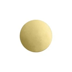 ImpressArt Premium Stamping Blanks – Brass 3/4″ Circle