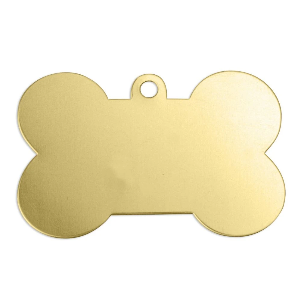 ImpressArt Premium Stamping Blanks – Brass Dog Bone