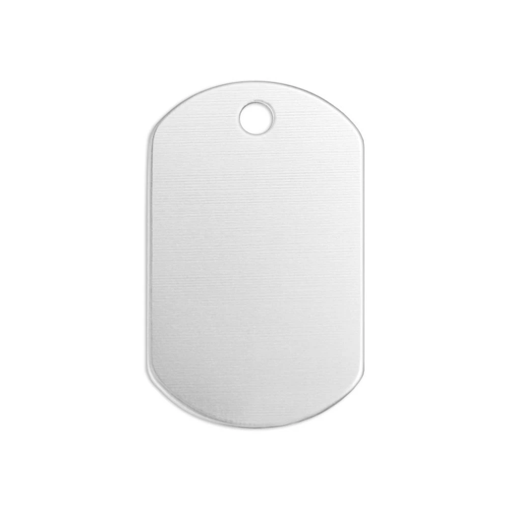 ImpressArt Premium Stamping Blanks – Aluminium Dog Tag