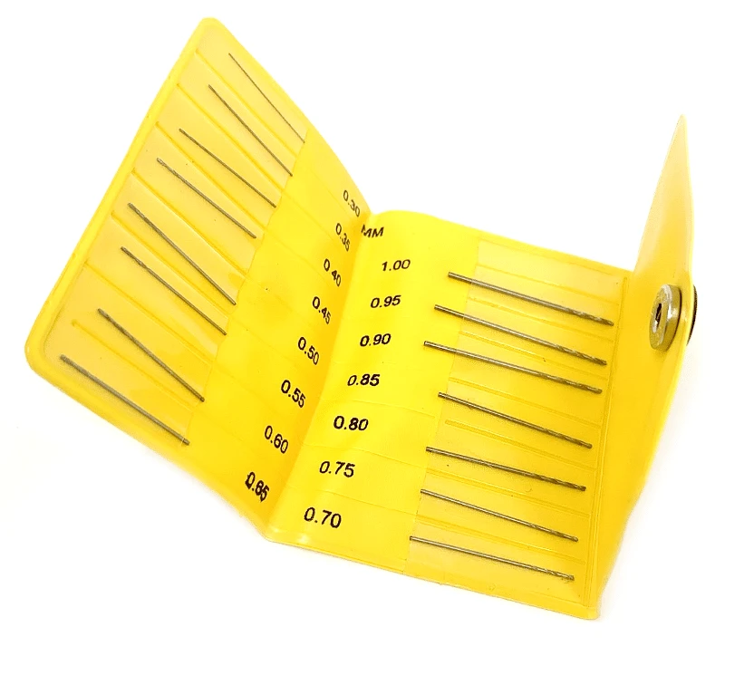 Micro Drill Bit Set Of 15 (0.3mm-1mm) - Image 2