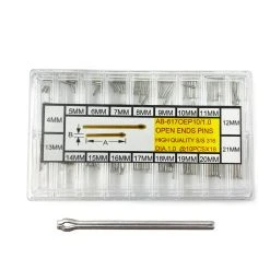 Watch Split Pins Set, Ø1.00mm, 4mm-21mm