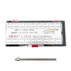 Watch Split Pins Set, Ø1.10mm, 12mm-29mm