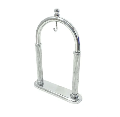 Pocket Watch Display Stand Full Arch – Chrome - Image 2