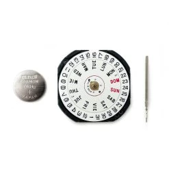 Seiko Hattori VX33 Quartz Watch Movement (Date & Day At 3h)