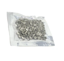 Chrome Watch Crowns 100 Pcs