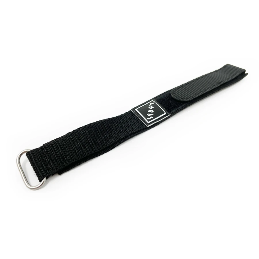 Black One-Piece Sport Watch Strap - Image 2