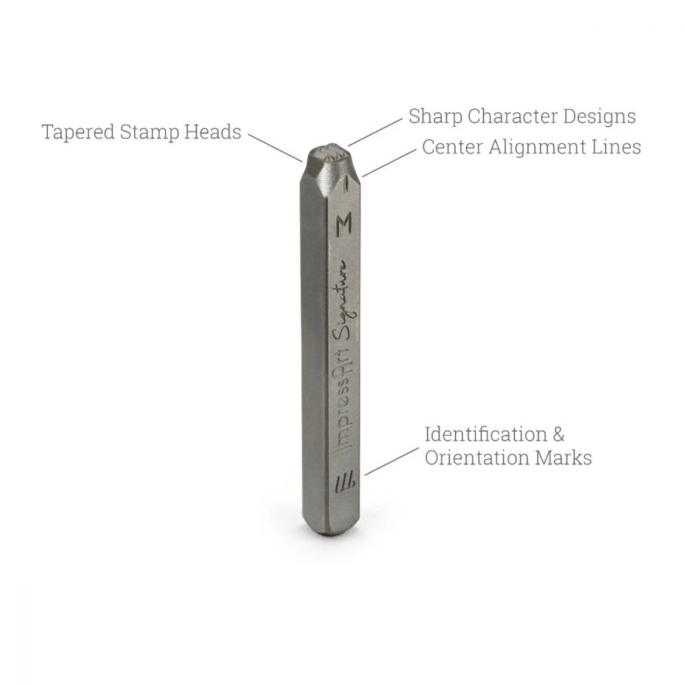 ImpressArt Amethyst Lowercase Letter Stamp Set - Image 2