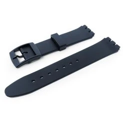 Navy Blue PVC Watch Strap