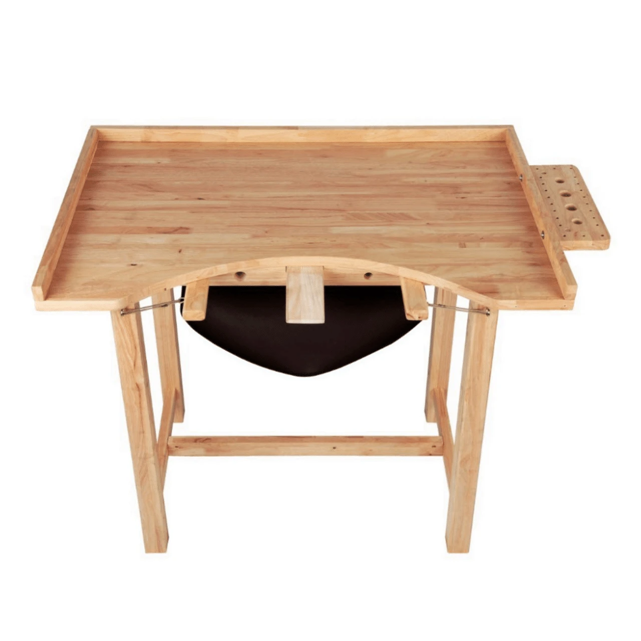 Durston Student Jeweller’s Work Bench Hardwood With Apron - Image 2