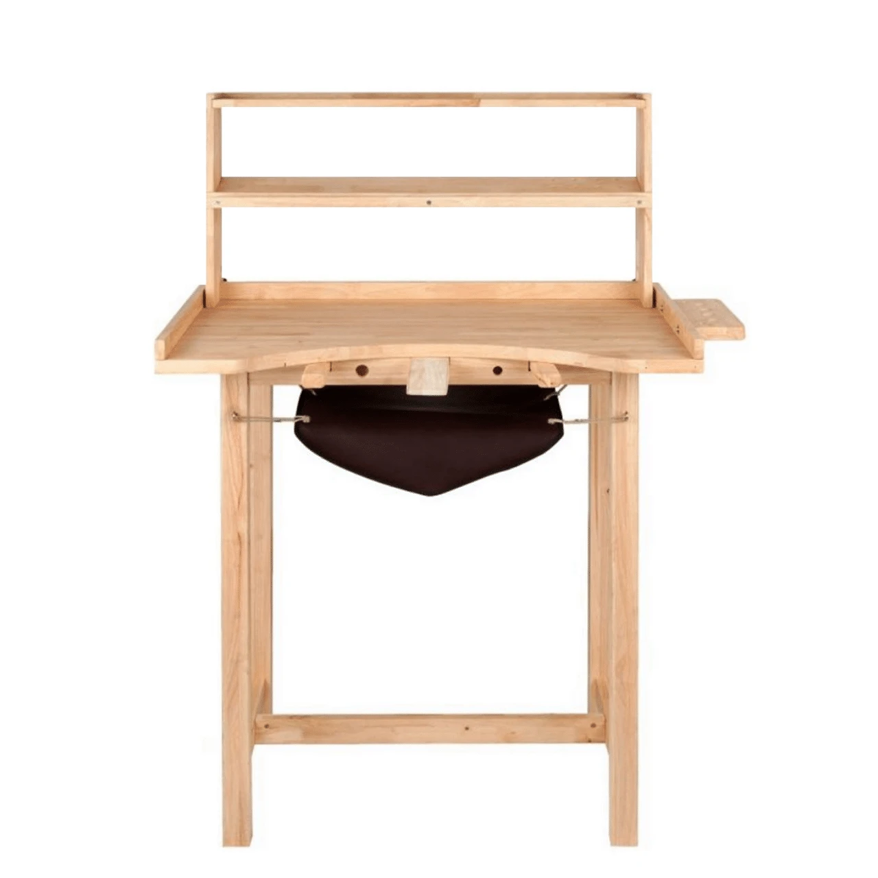 Durston Student Jeweller’s Work Bench Hardwood With Apron - Image 4