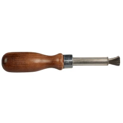 Anchor Steel Scratch Brush With Wood Handle