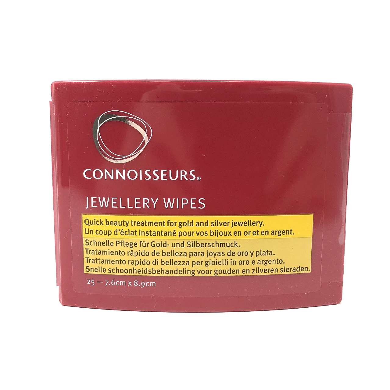 Connoisseurs Gold & Silver Jewellery Cleaning Wipes