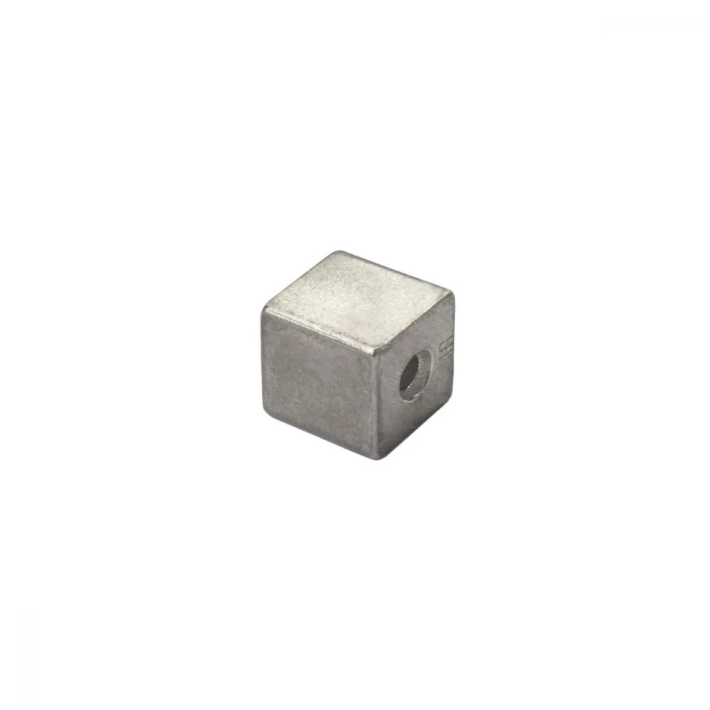 ImpressArt Pewter Large Cube Stamping Blanks, 4 Pack