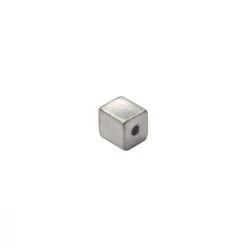 ImpressArt Pewter Small Cube Stamping Blanks, 4 Pack
