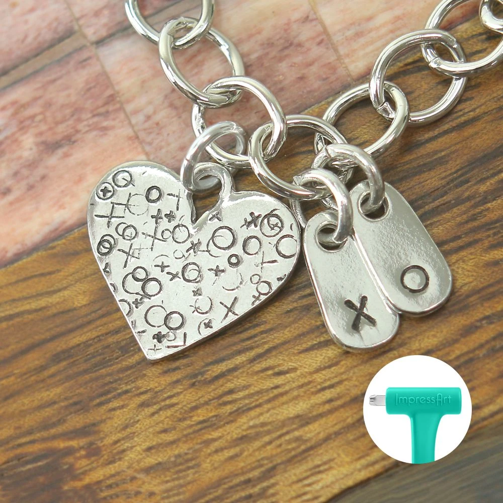 ImpressArt O & X Texture Design Stamp, 6mm - Image 2