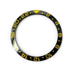 Ceramic Bezel Insert For Rolex 116718-1 Black & Yellow