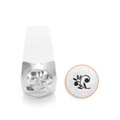ImpressArt Floral Swirl Design Stamp, 6mm