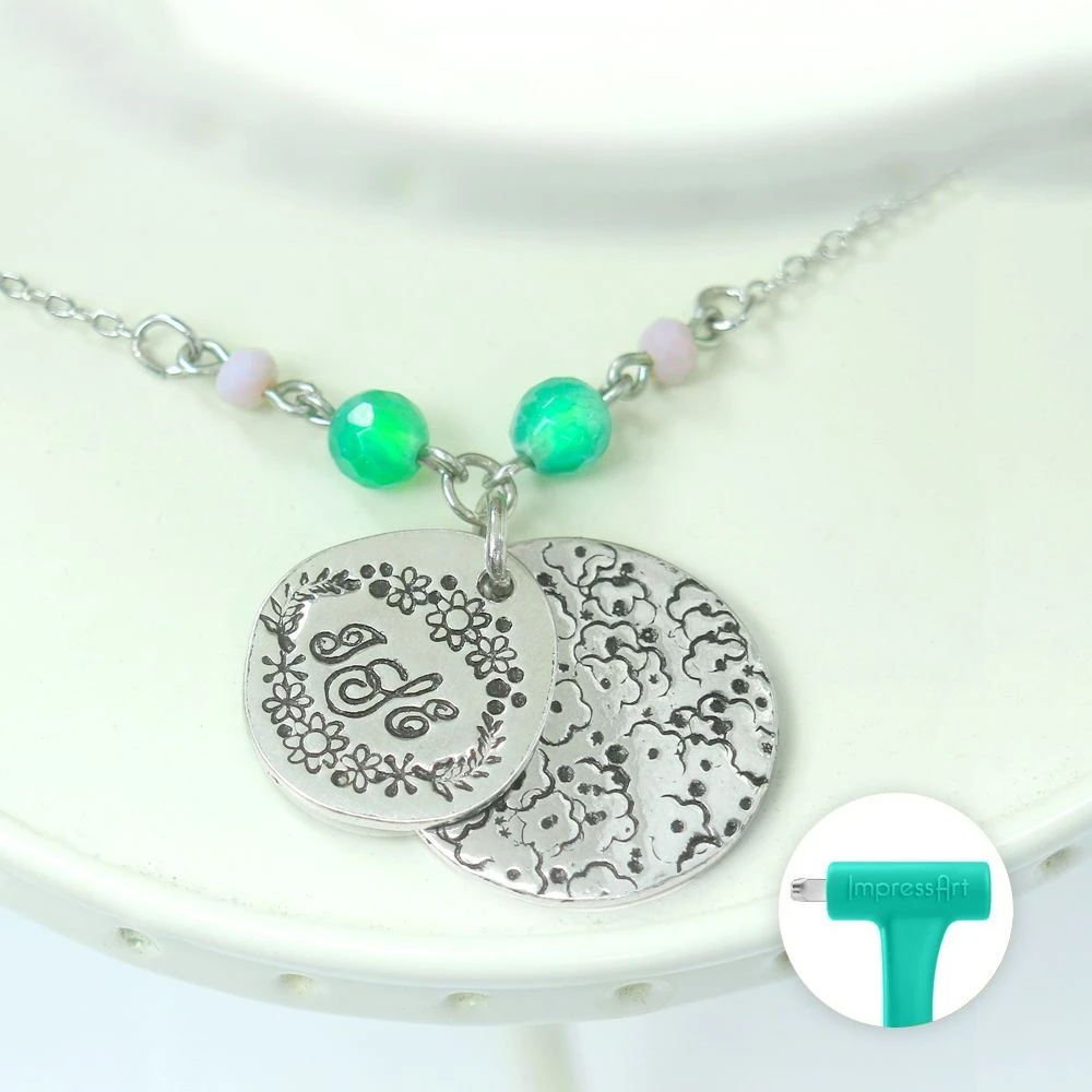 ImpressArt Flower Texture Design Stamp, 6mm - Image 2