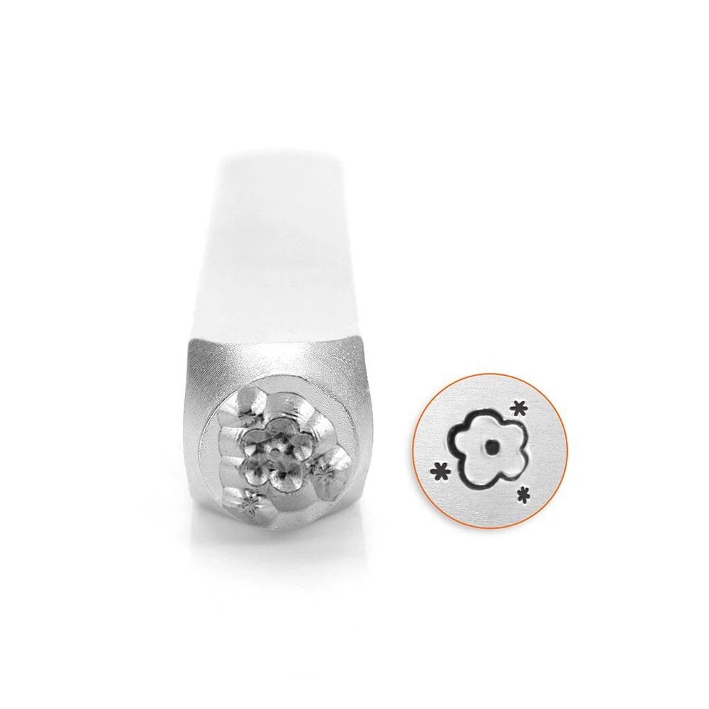 ImpressArt Flower Texture Design Stamp, 6mm