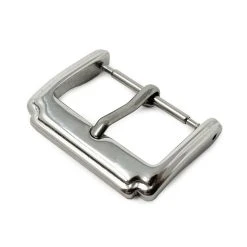 Stainless Steel Watch Buckle, Square Edge (18mm – 24mm)