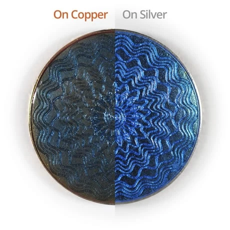 WG Ball Transparent Enamel Powder – Mid Blue 473 - Image 3