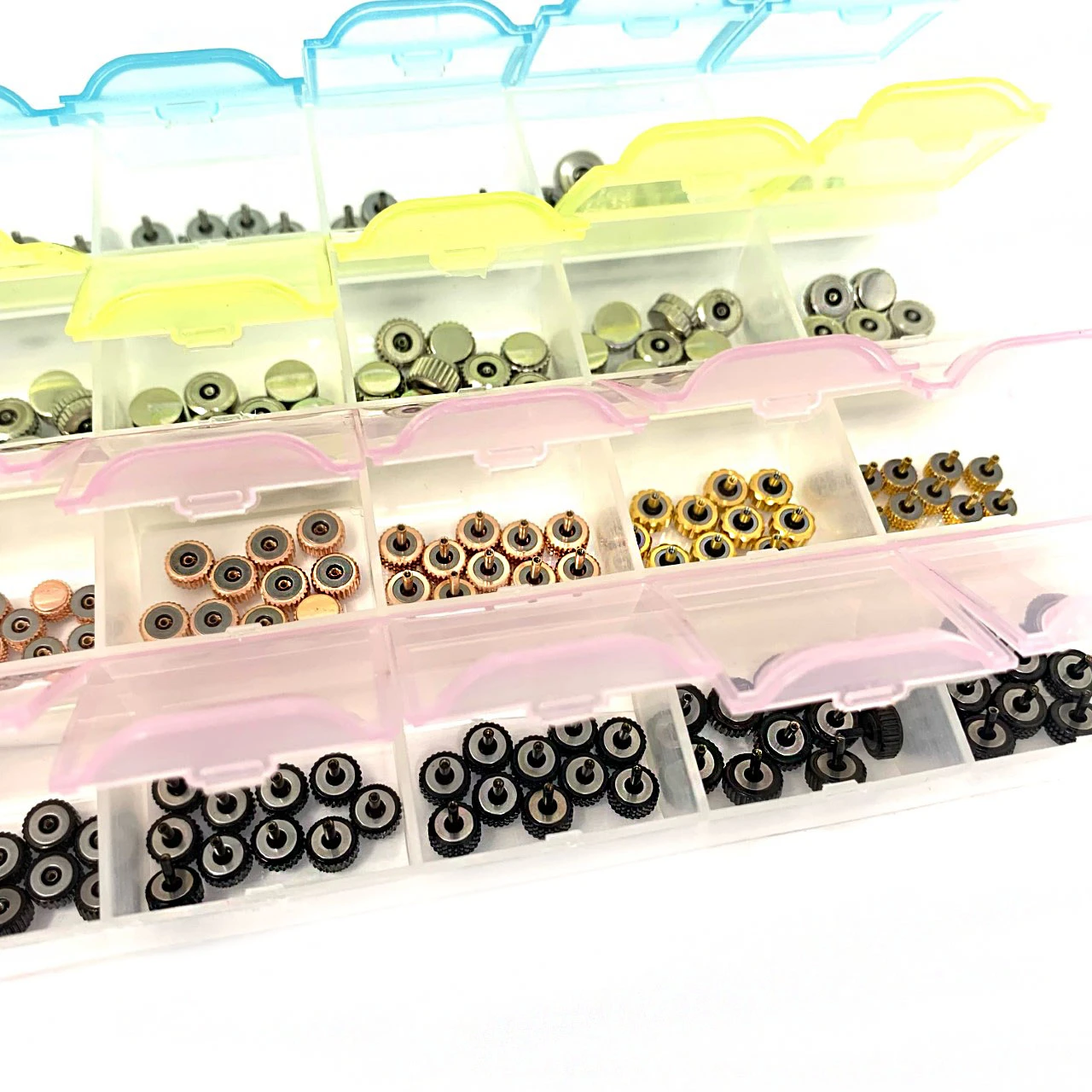 Anchor Mixed Sized Watch Crowns 280 Pieces